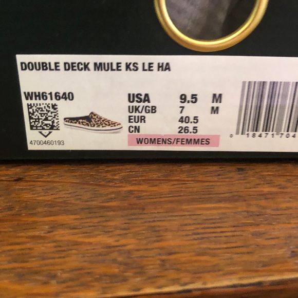 NIB Kate Spade Keds leopard slides- 9.5 - Picture 3 of 6